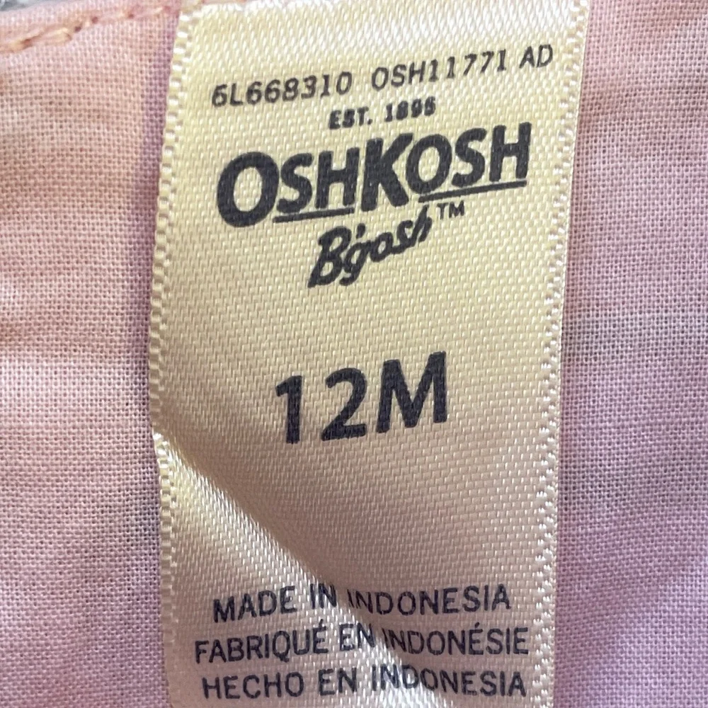 Oshkosh Pink Plaid Dress - Picture 6 of 6